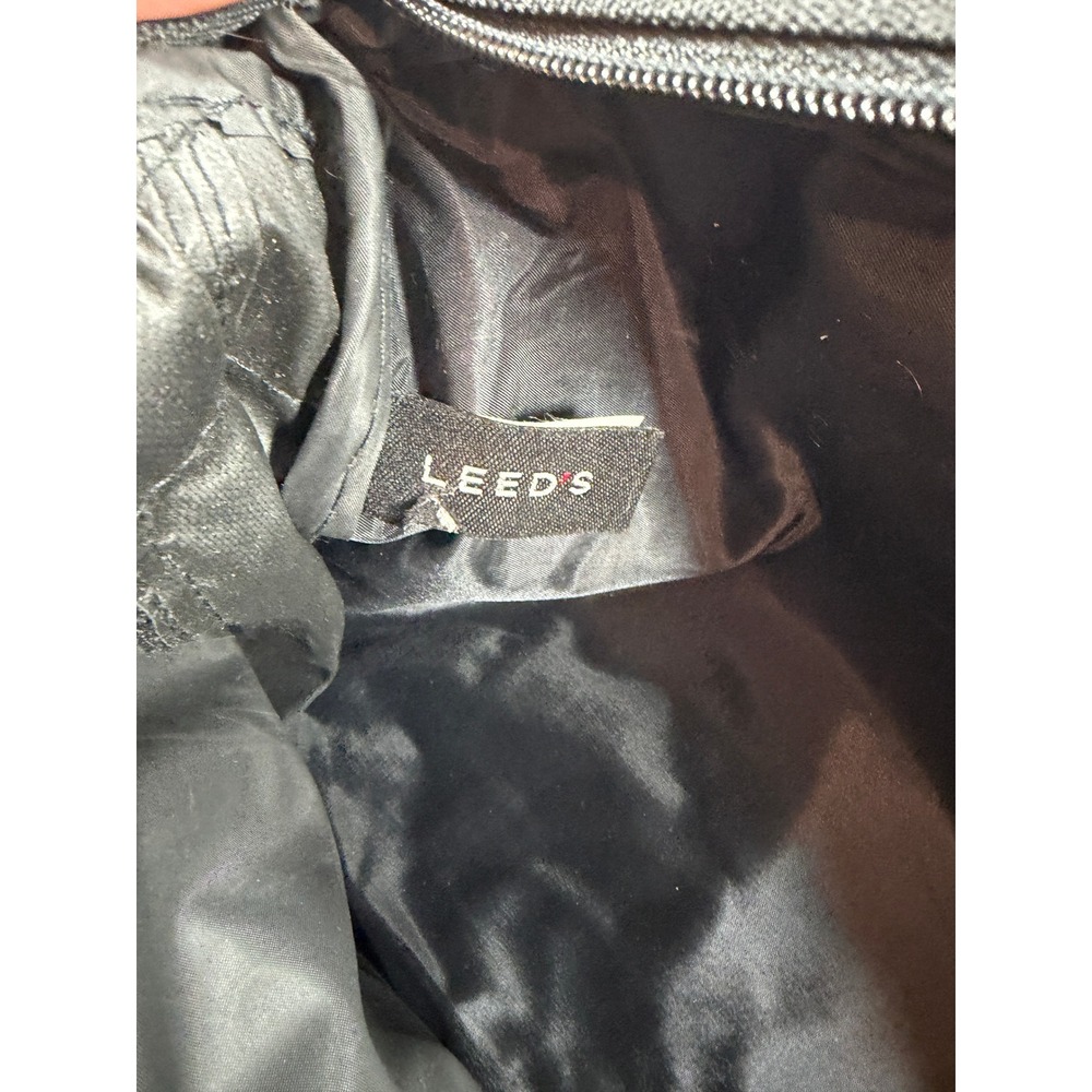 Leeds Lexis Publishing Black Canvas Messenger Computer Bag North West Zipper - Picture 6 of 6